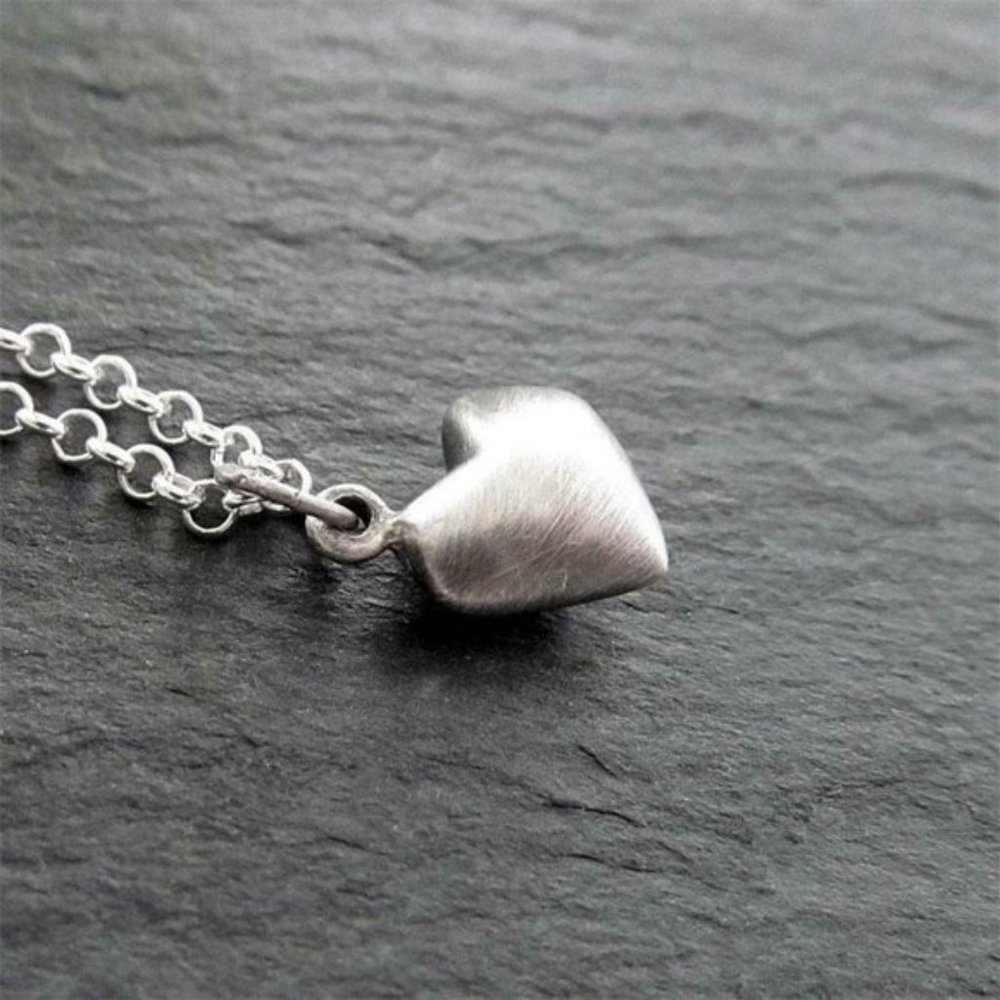Handmade Heart Charm with chain